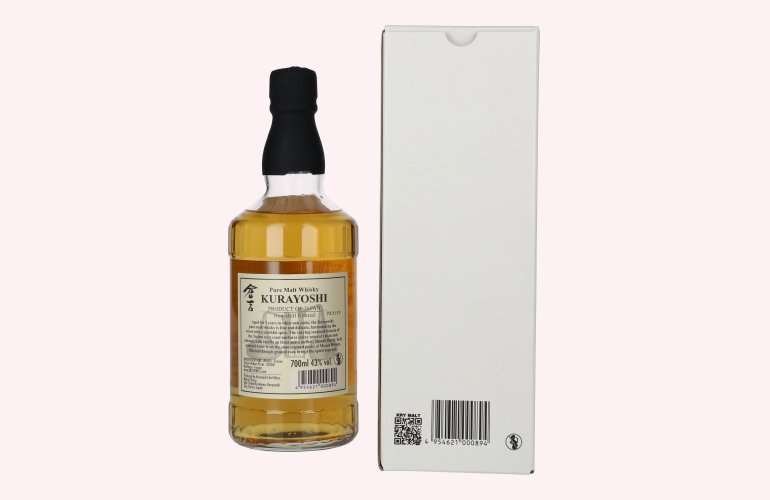 Matsui Whisky THE KURAYOSHI Pure Malt Whisky 43% Vol. 0,7l in Geschenkbox