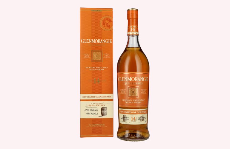 Glenmorangie The ELEMENTA 14 Years Old New Charred Oak Cask Finish 43% Vol. 1l en boîte cadeau