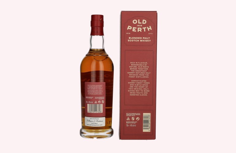 Old Perth The Original Blended Malt Scotch Whisky Sherry Casks 46% Vol. 0,7l in Giftbox
