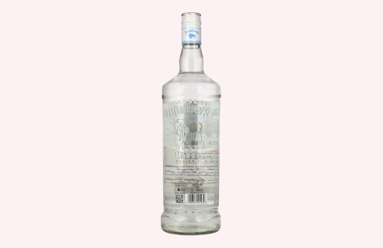Zubrowka BIALA The Original Vodka 40% Vol. 1l