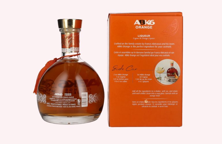 ABK6 Orange Liqueur 40% Vol. 0,7l in Geschenkbox