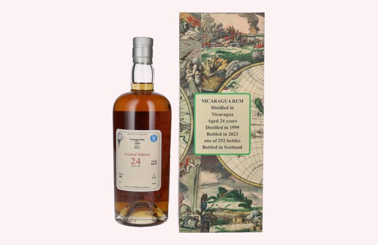 Silver Seal NICARAGUA Rum 24 Years Old 1999 49,8% Vol. 0,7l in geschenkverpakking