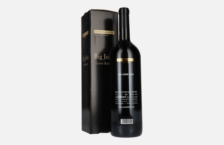 Scheiblhofer Big John Cuvée Reserve 2023 14% Vol. 1,5l in geschenkverpakking