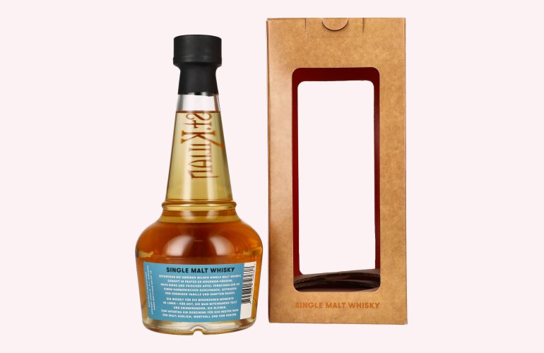 St. Kilian Unpeated Single Malt Whisky voor den besten PAPA der Welt 46% Vol. 0,5l in geschenkverpakking