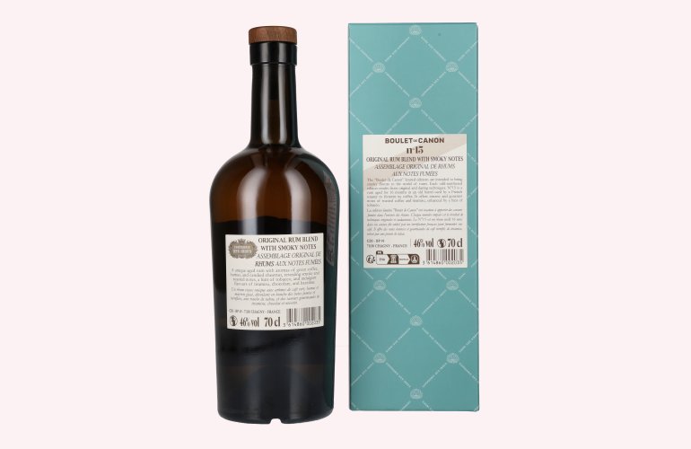 Compagnie des Indes BOULET DE CANON N°15 Limited Edition 46% Vol. 0,7l in geschenkverpakking