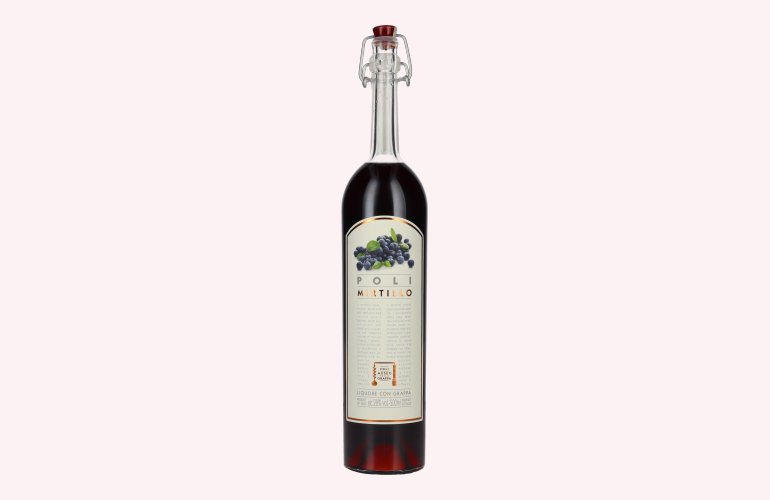 Poli Mirtillo Liquore con Grappa 28% Vol. 0,5l