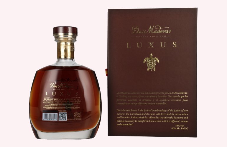 Dos Maderas LUXUS Double Aged Rum Limited Edition 40% Vol. 0,7l in Giftbox