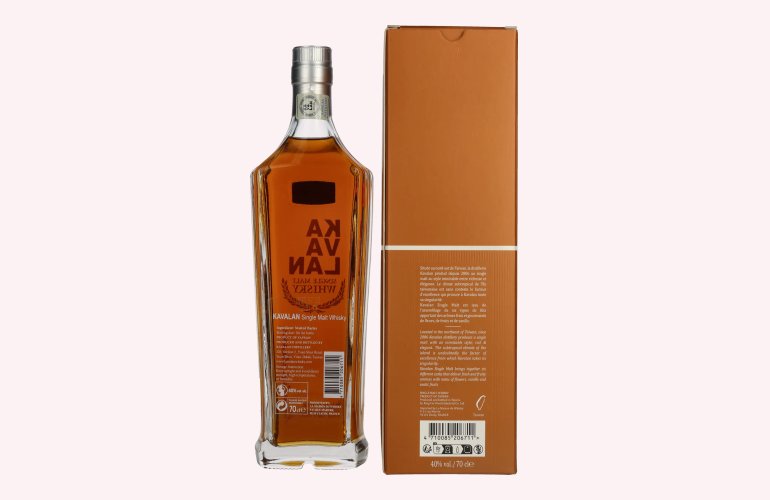 Kavalan Classic Single Malt Whisky 40% Vol. 0,7l in Giftbox