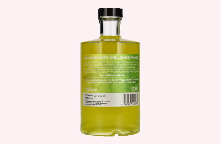 BÖSER KATER Aperitivo Lemon & Lime 15% Vol. 0,5l