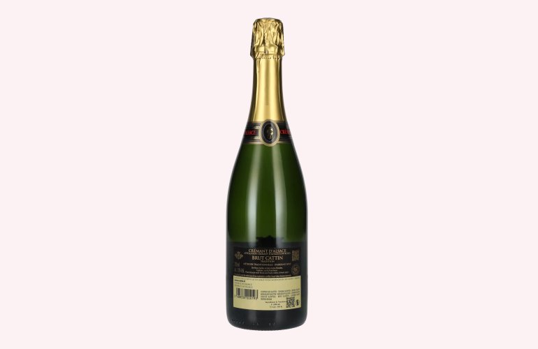 Crémant d'Alsace Brut Cattin Méthode Traditionnelle 12% Vol. 0,75l