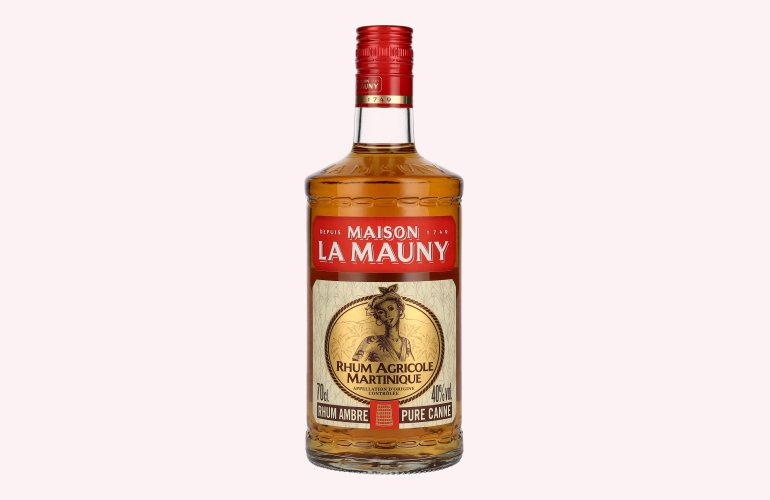 La Mauny Rhum Ambré Agricole Martinique 40% Vol. 0,7l