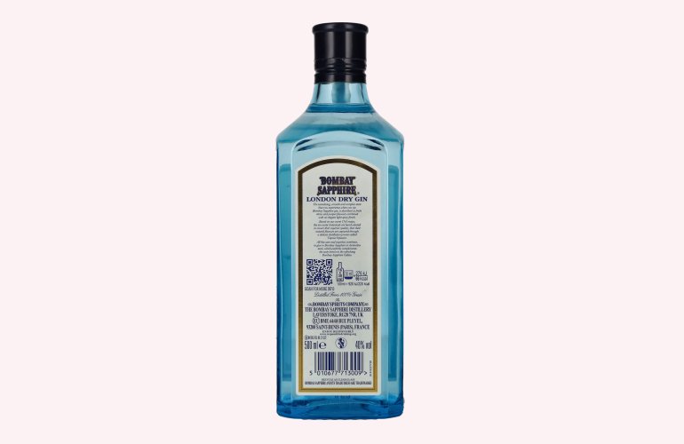 Bombay SAPPHIRE London Dry Gin 40% Vol. 0,5l