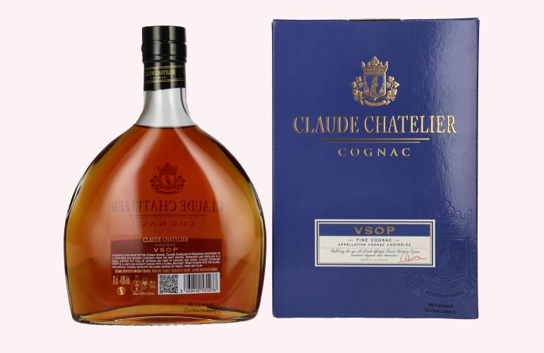 Claude Chatelier VSOP Fine Cognac 40% Vol. 0,7l in geschenkverpakking