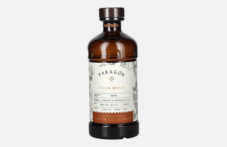 Monin Paragon TIMUR BERRY Single Botanic Cordial Mystic Collection 0,485l