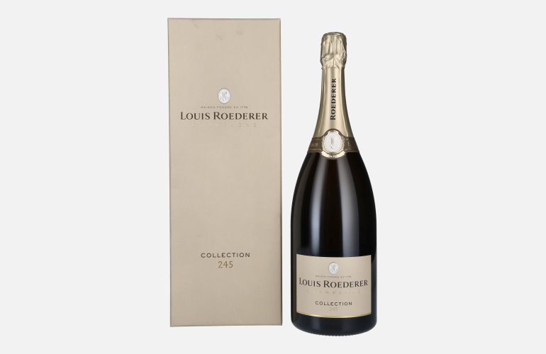 Louis Roederer Champagne Collection 245 12,5% Vol. 1,5l in geschenkverpakking