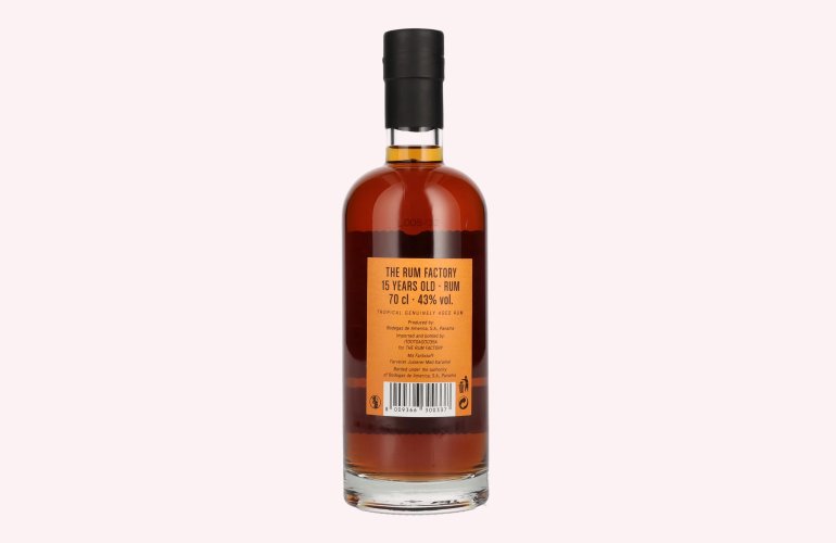 The Rum Factory 15 Years Old Rum 43% Vol. 0,7l