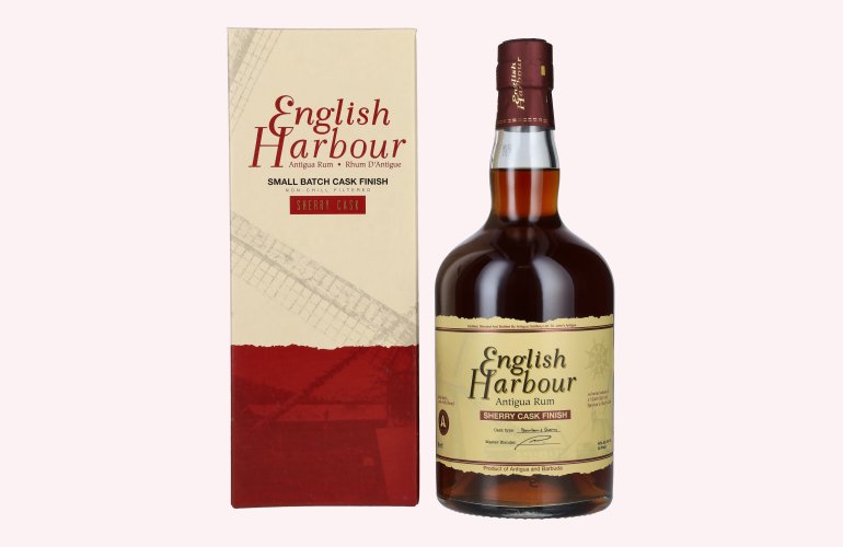 English Harbour SHERRY CASK FINISH Antigua Rum Small Batch 46% Vol. 0,7l in geschenkverpakking