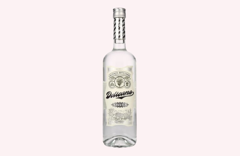 Delicana SILVER Cachaça Artesanal 38% Vol. 1l
