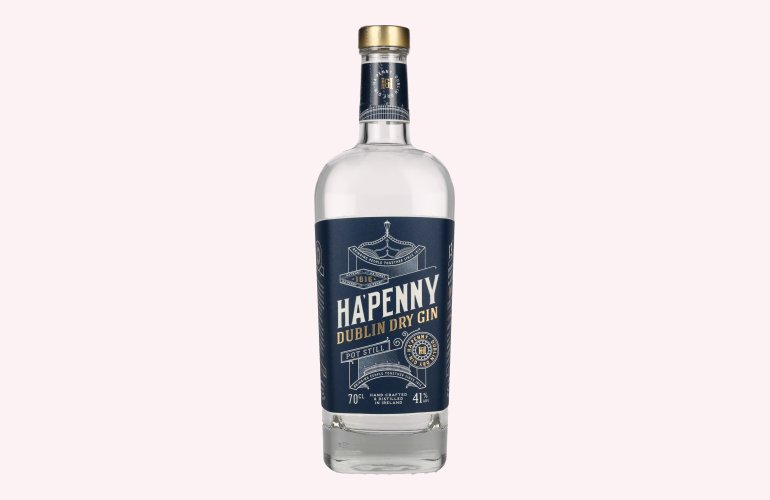 HA'PENNY Dublin Dry Gin 41% Vol. 0,7l