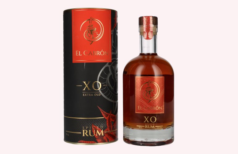 El Cabrón XO Extra Old Spiced Rum 43% Vol. 0,7l en boîte cadeau