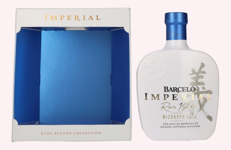 Barceló Imperial Rare Blends Mizunara Cask 43% Vol. 0,7l in Geschenkbox