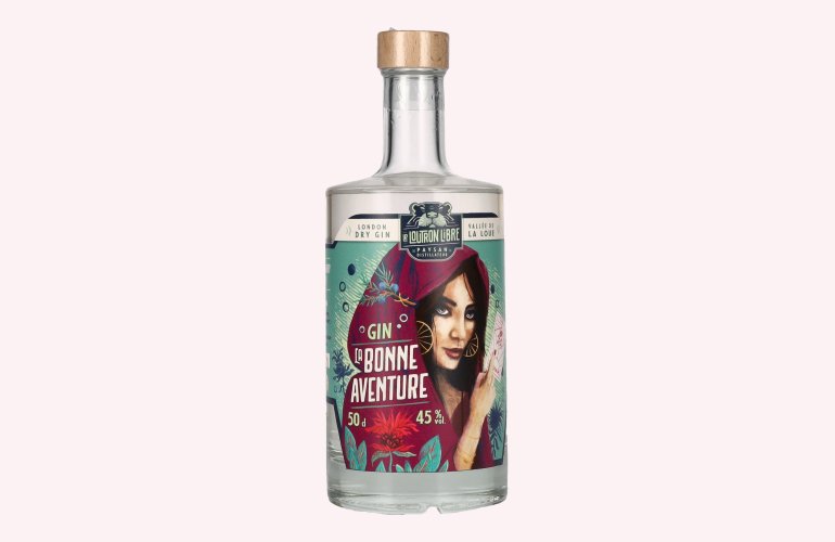Le Loutron Libre La Bonne Aventure London Dry Gin 45% Vol. 0,5l