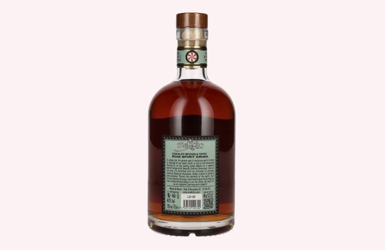 Rum Nation Meticho Chocolate Infusion & Toffee Rum Spirit Drink 40% Vol. 0,7l