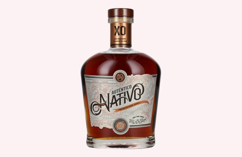 Auténtico Nativo XO Cognac Barrels Finish 43% Vol. 0,7l