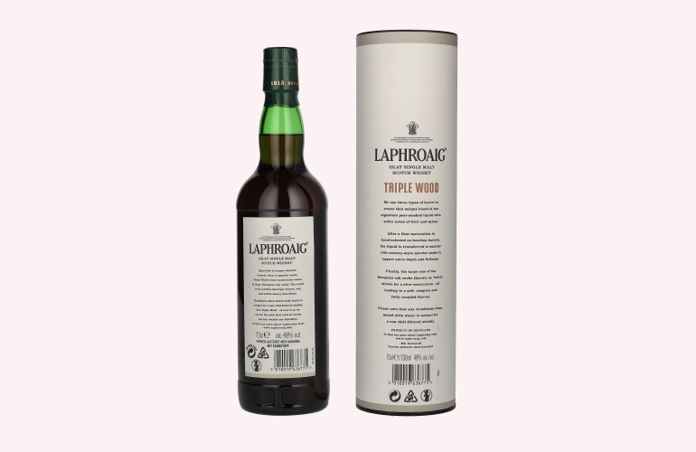Laphroaig Triple Wood 48% Vol. 0,7l en boîte cadeau
