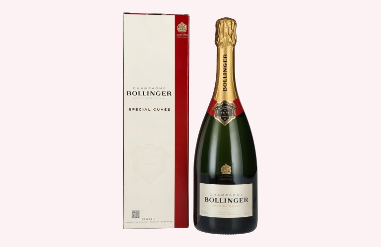 Bollinger Champagne SPECIAL CUVÉE Brut 12% Vol. 0,75l en boîte cadeau
