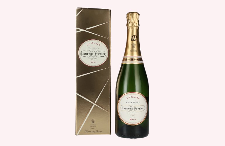 Laurent Perrier Champagne LA CUVÉE Brut 12% Vol. 0,75l in Geschenkbox