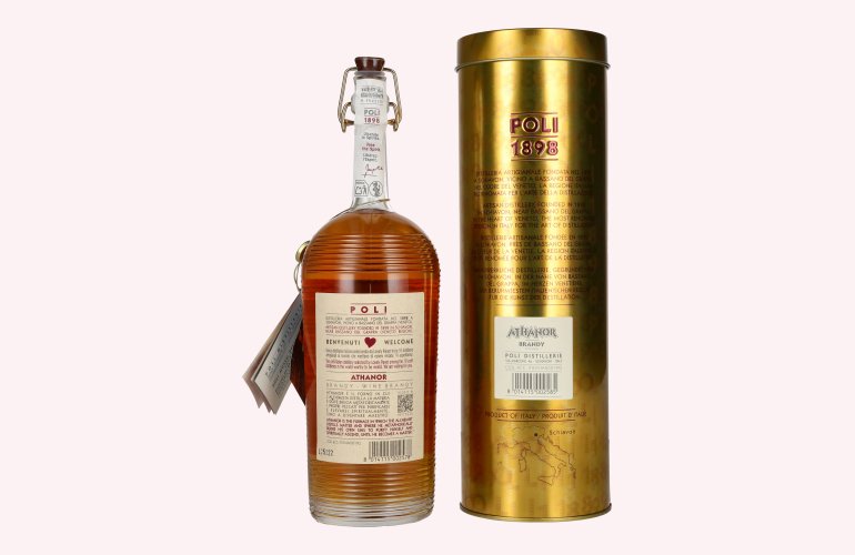 Poli Brandy ATHANOR 40% Vol. 0,7l in Tinbox