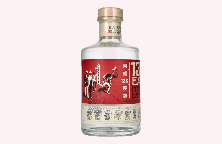 135° EAST Hyōgo Dry Gin 42% Vol. 0,7l