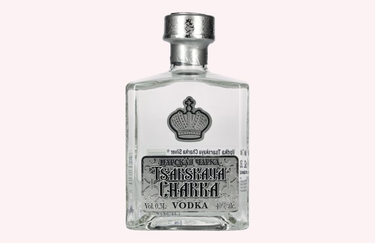 Tsarskaya Charka SILVER Vodka 40% Vol. 0,5l