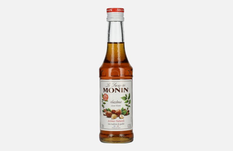 Le Sirop de Monin HASELNUSS 0,25l