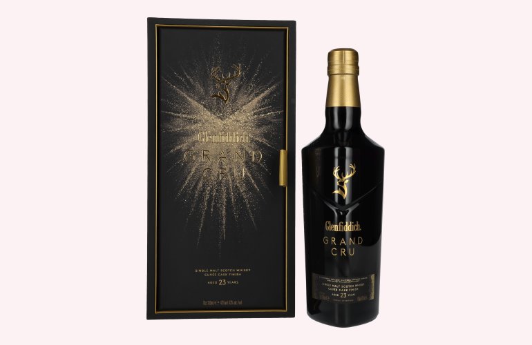 Glenfiddich 23 Years Old GRAND CRU Single Malt Scotch Whisky 43% Vol. 0,7l in geschenkverpakking