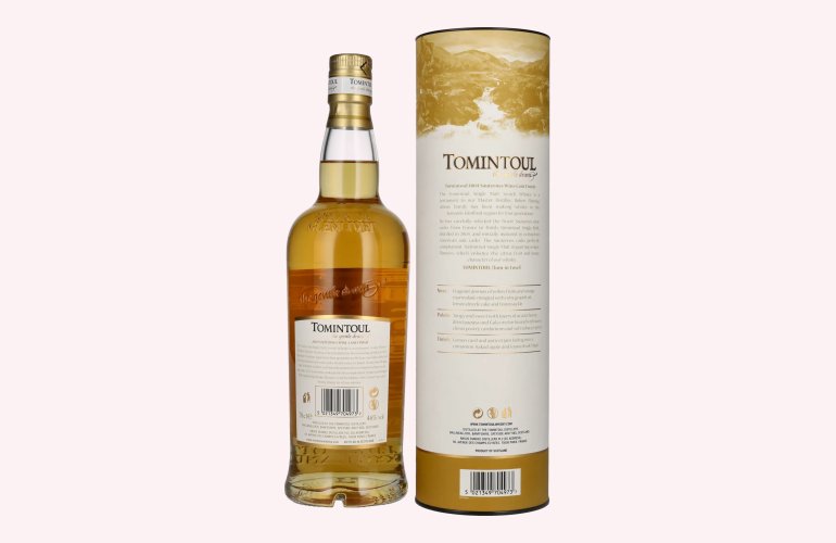 Tomintoul 16 Years Old The Gentle Dram Single Malt Scotch Whisky Limited Edition 2004 46% Vol. 0,7l en boîte cadeau
