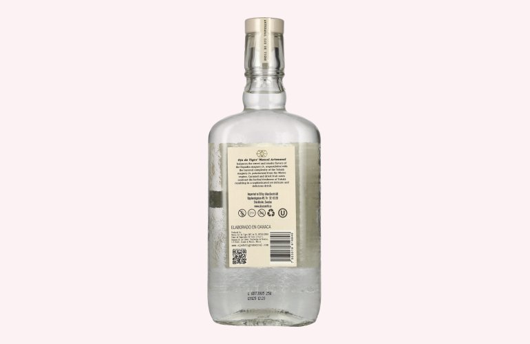 Ojo de Tigre Mezcal Artesanal Joven 100% Agave 37% Vol. 0,7l