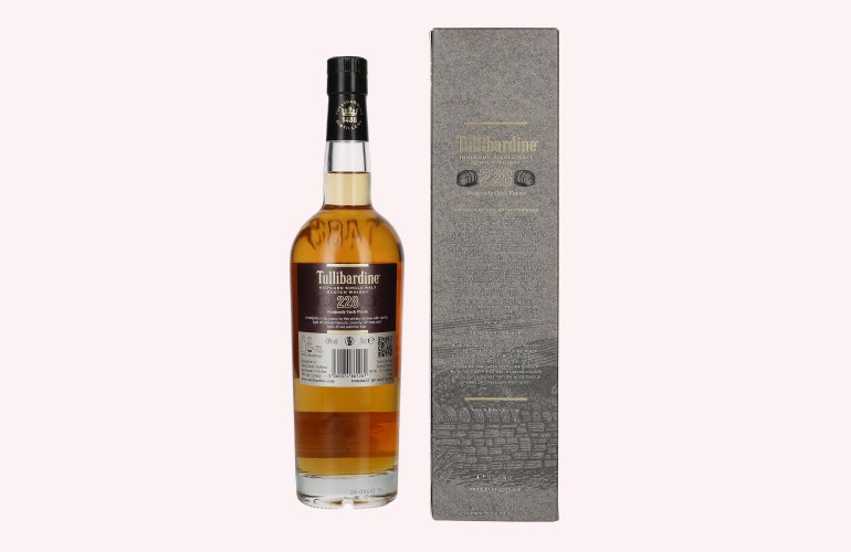 Tullibardine 228 Burgundy Finish Highland Single Malt Scotch Whisky 43% Vol. 0,7l in geschenkverpakking