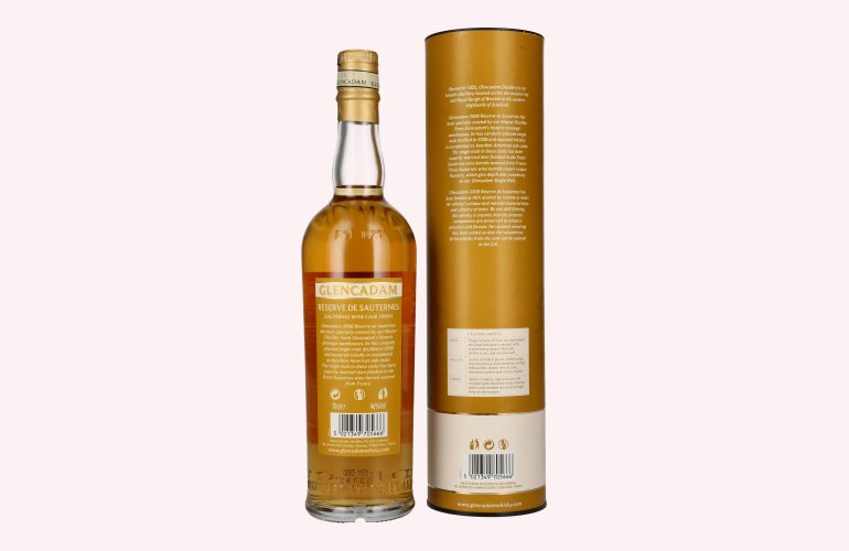 Glencadam 13 Years Old Sauternes Wine Cask Finish Limited Edition 2008 46% Vol. 0,7l in Geschenkbox