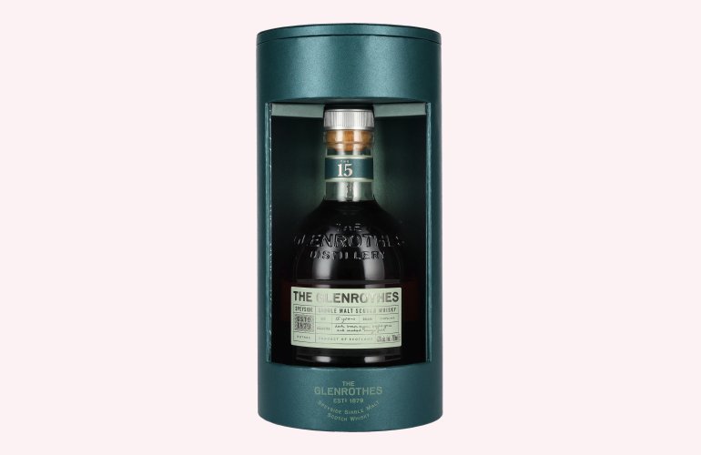 The Glenrothes The 15 Speyside Single Malt 43% Vol. 0,7l en boîte cadeau