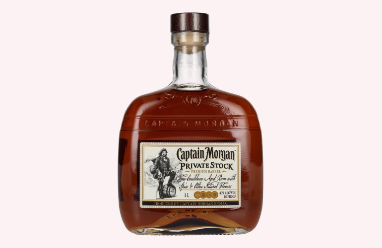 Captain Morgan Private Stock Premium Barrel 40% Vol. 1l