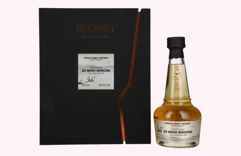 St. Kilian EX MUGI SHOCHU Single Malt Whisky 55,5% Vol. 0,5l in Geschenkbox