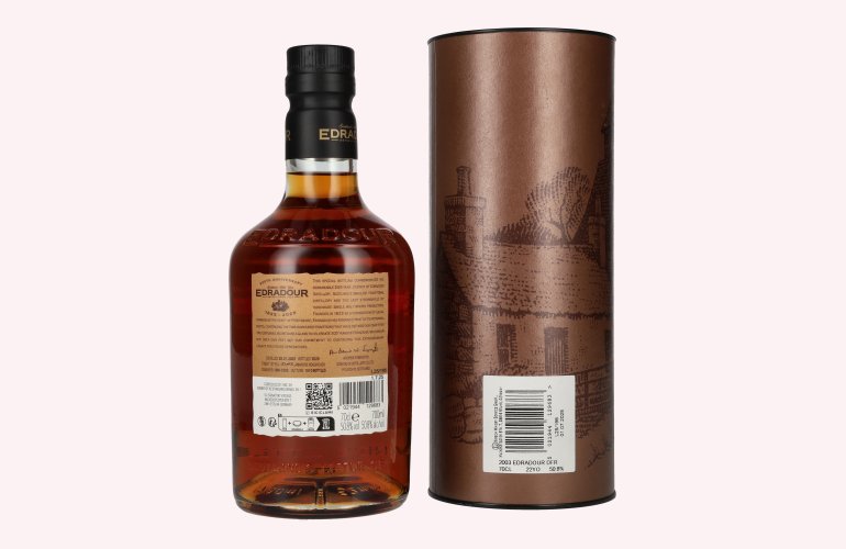 Edradour 22 Years Old 200th Anniversary Amarone Cask Highland Single Malt Whisky 50,8% Vol. 0,7l in Giftbox