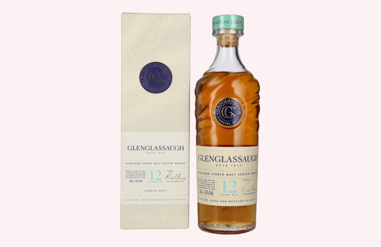 Glenglassaugh 12 Years Old Highland Single Malt Scotch Whisky 45% Vol. 0,7l en boîte cadeau