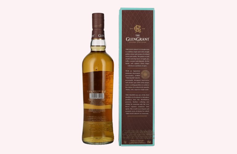 Glen Grant 12 Years Old Single Malt 43% Vol. 0,7l in Giftbox