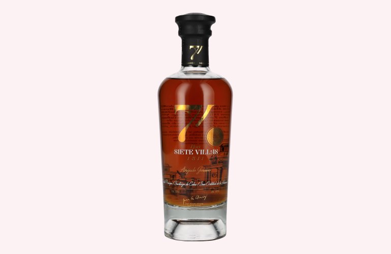Ron 7 Siete Villas 1511 Añejado Genuino Rum 40% Vol. 0,7l