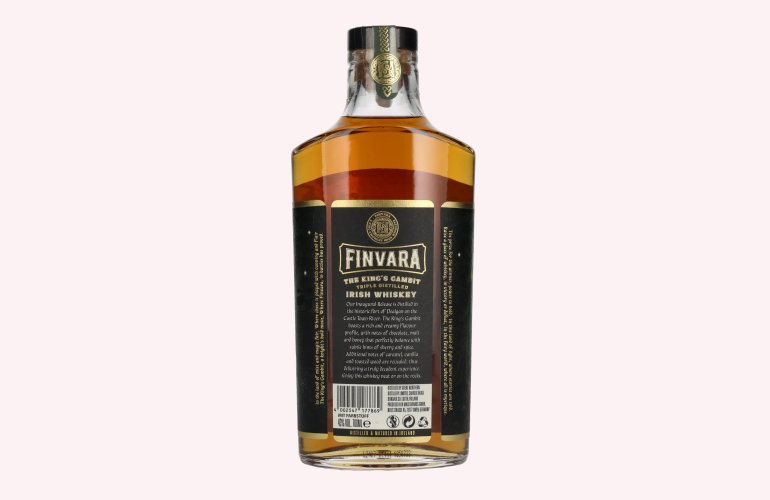 Finvara THE KING'S GAMBIT Triple Distilled Irish Whiskey 43% Vol. 0,7l