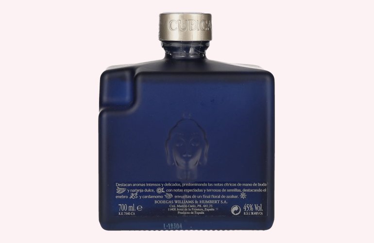 Cubical Ultra Premium London Dry Gin 45% Vol. 0,7l