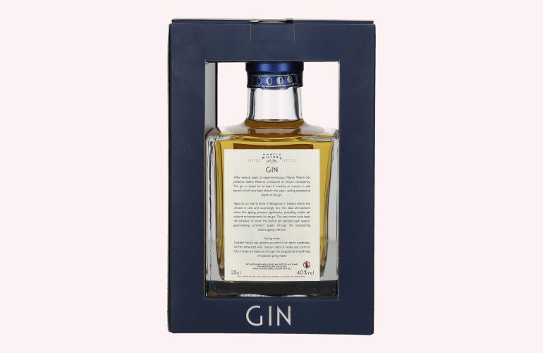 Martin Miller's 9 Moons Solera Reserve Barrel Aged Gin 40% Vol. 0,35l en boîte cadeau